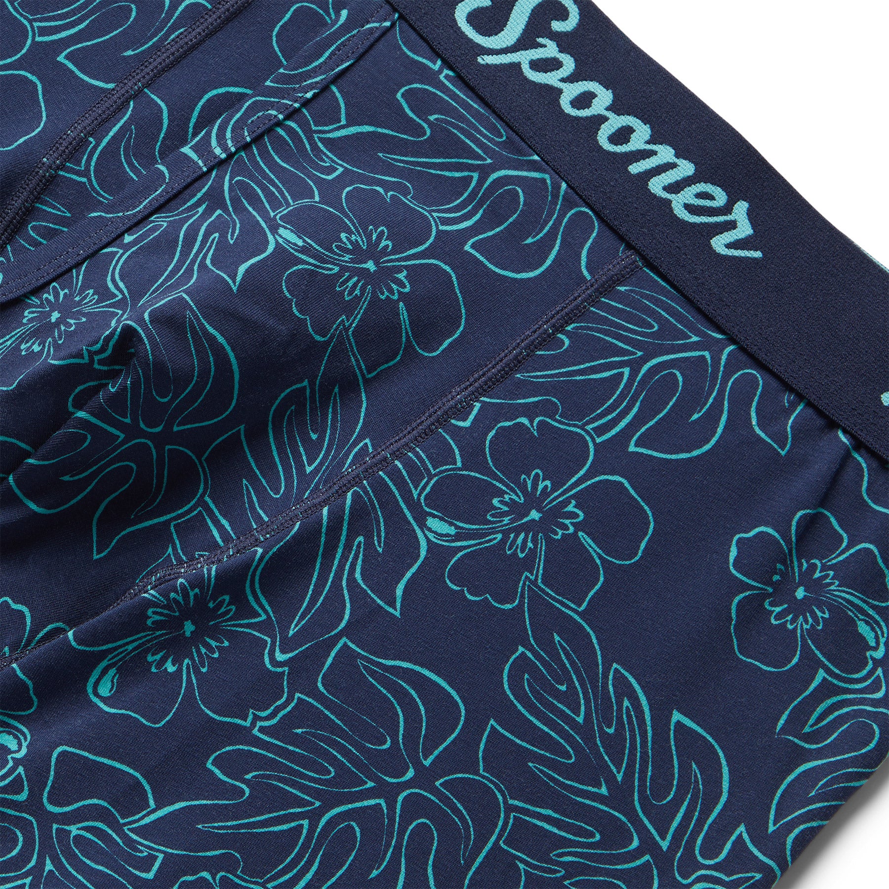 MONSTERA INK BOXER BRIEF / Stretch Cotton