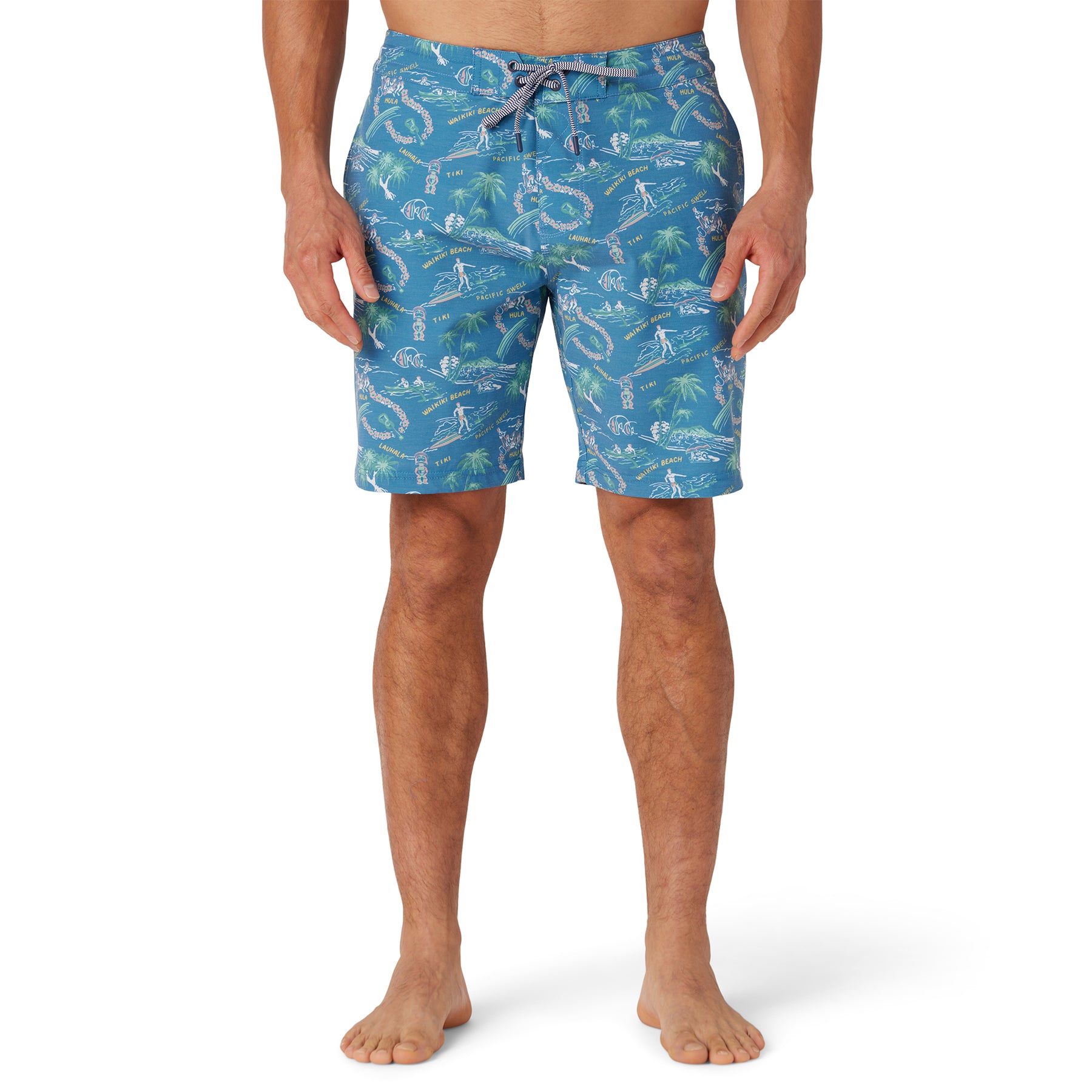 ONE FINE DAY ECO BOARD SHORTS / Stretch Polyester