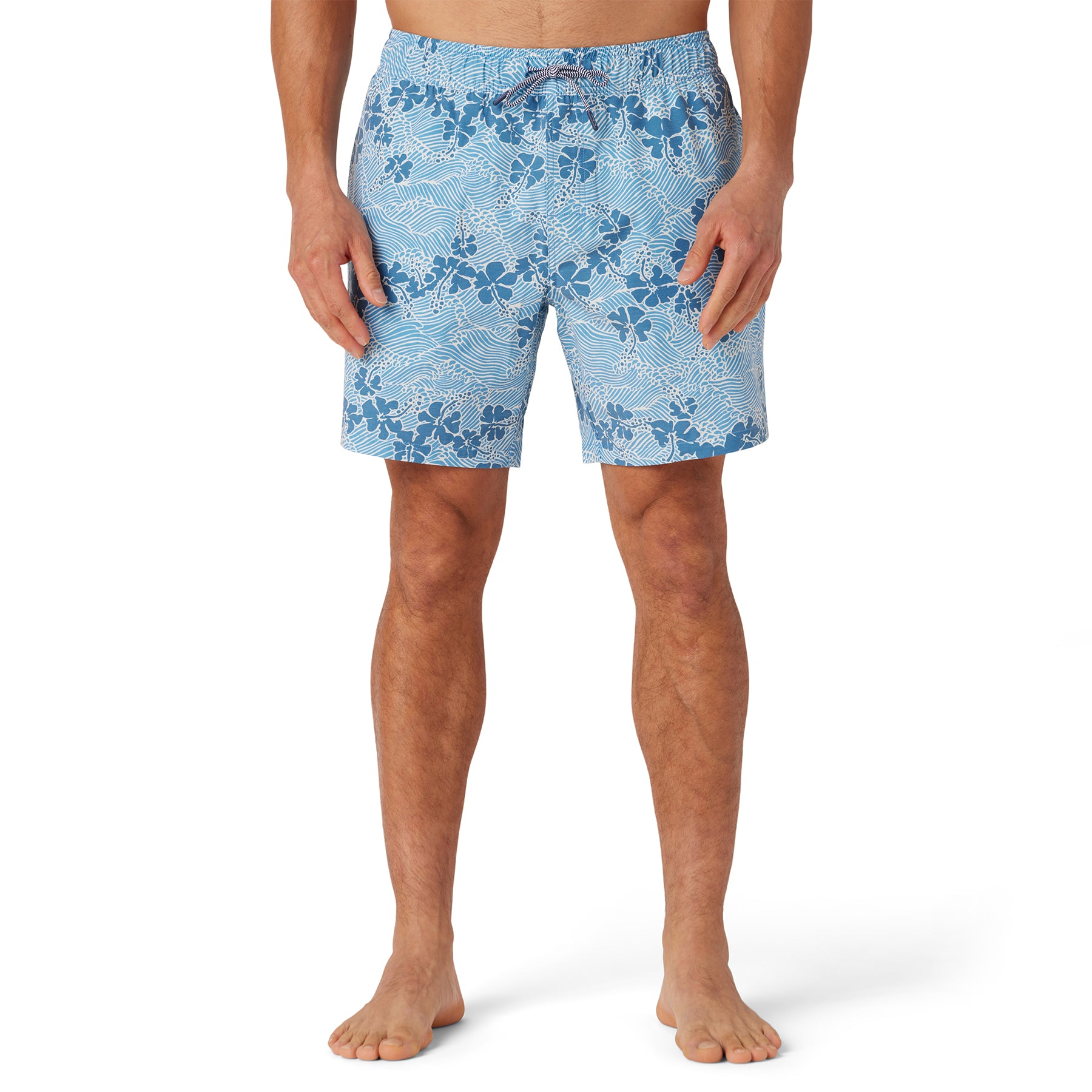 50TH STATE WAVES ECO SWIM SHORTS / Stretch Polyester