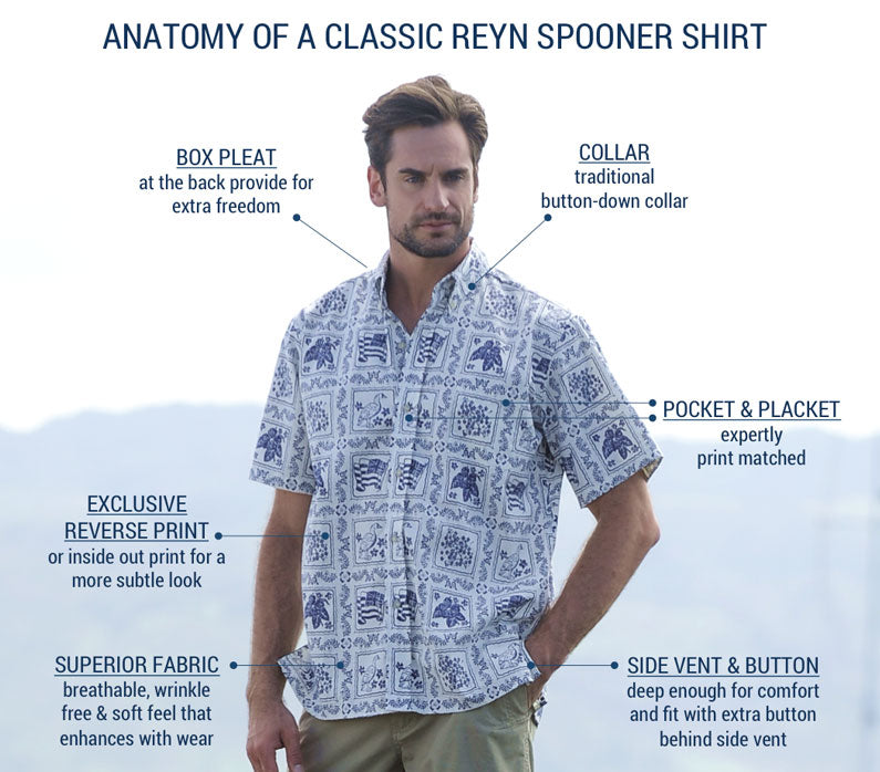 Reyn Spooner Hawaiian Shirts From Aloha Shirt Shop | Reyn Spooner MLB ...