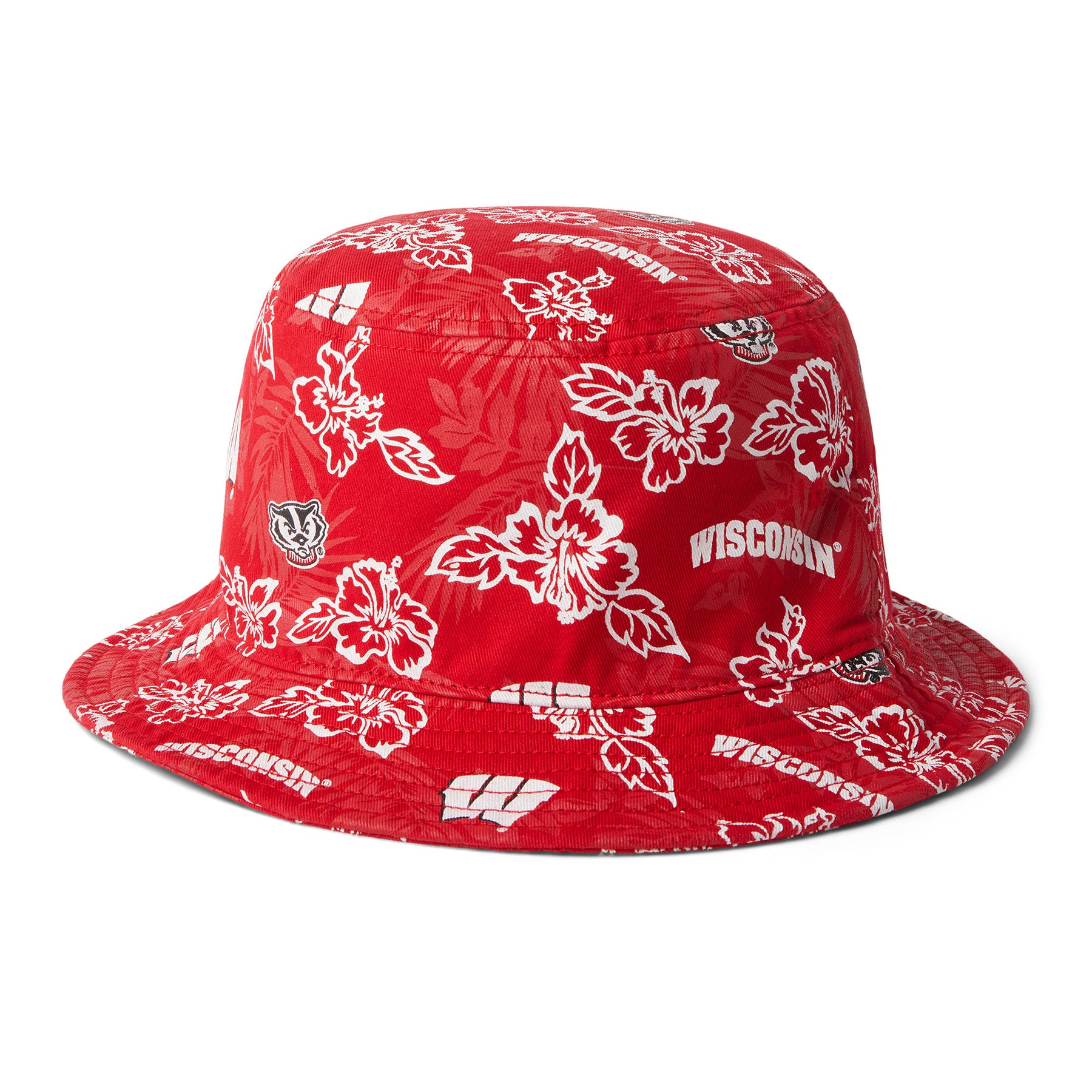 UNIVERSITY OF WISCONSIN BUCKET HAT / 100% Cotton