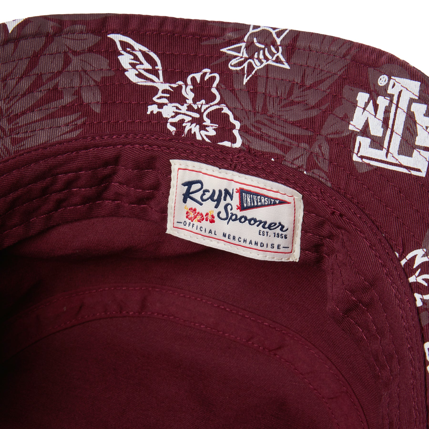 TEXAS A&M UNIVERSITY BUCKET HAT / 100% Cotton