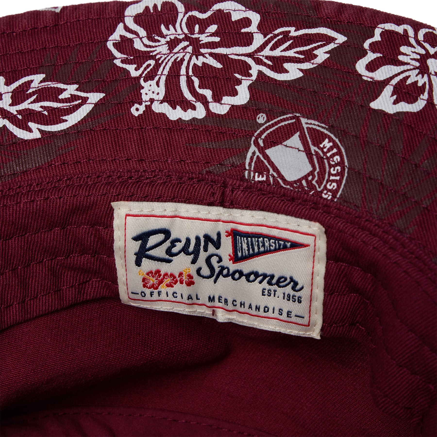 MISSISSIPPI STATE UNIVERSITY BUCKET HAT / 100% Cotton