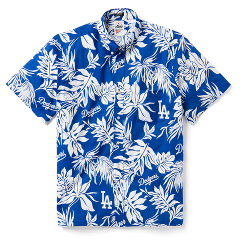 dodgers button up shirt