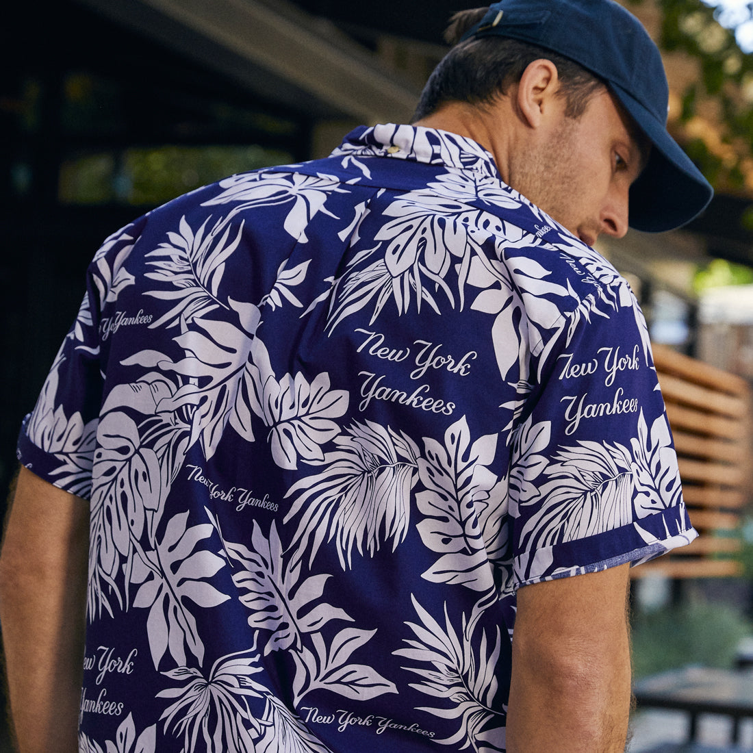 ny yankees hawaiian shirt