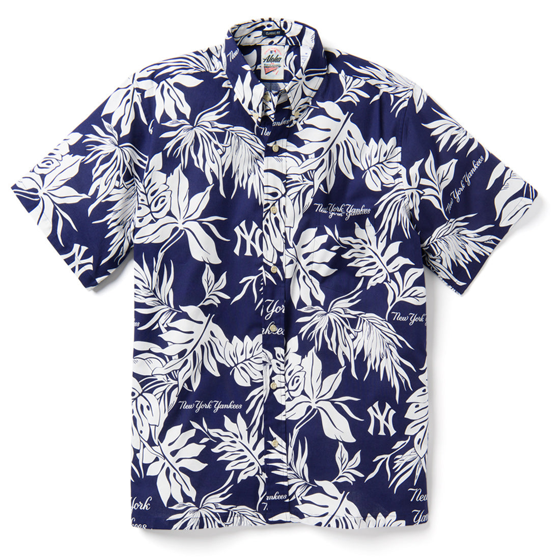 ny yankees hawaiian shirt