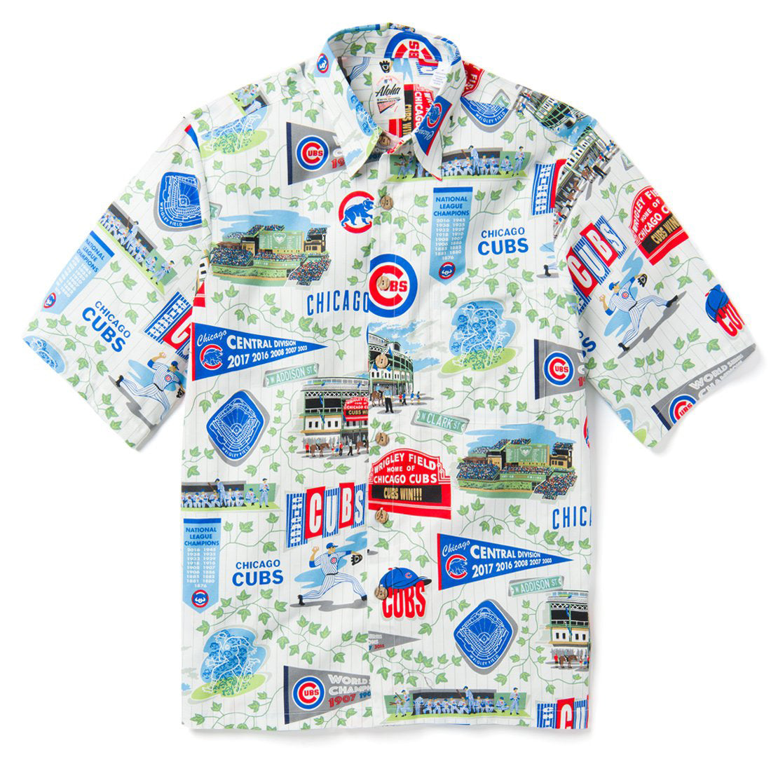 cubs button up shirt