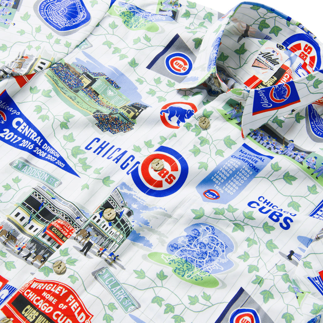 chicago cubs hawaiian shirt