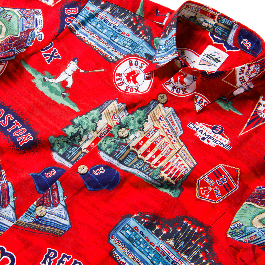 boston red sox hawaiian shirt