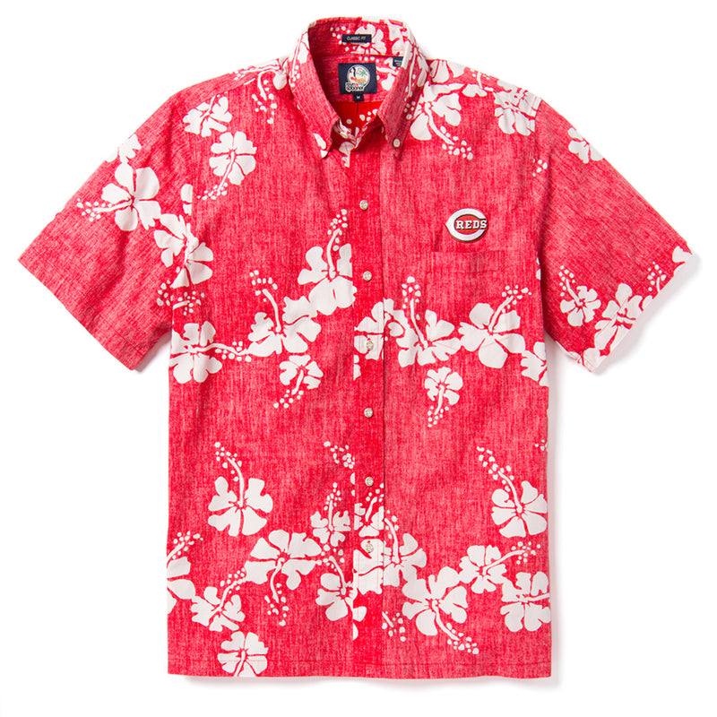 cincinnati reds hawaiian shirt