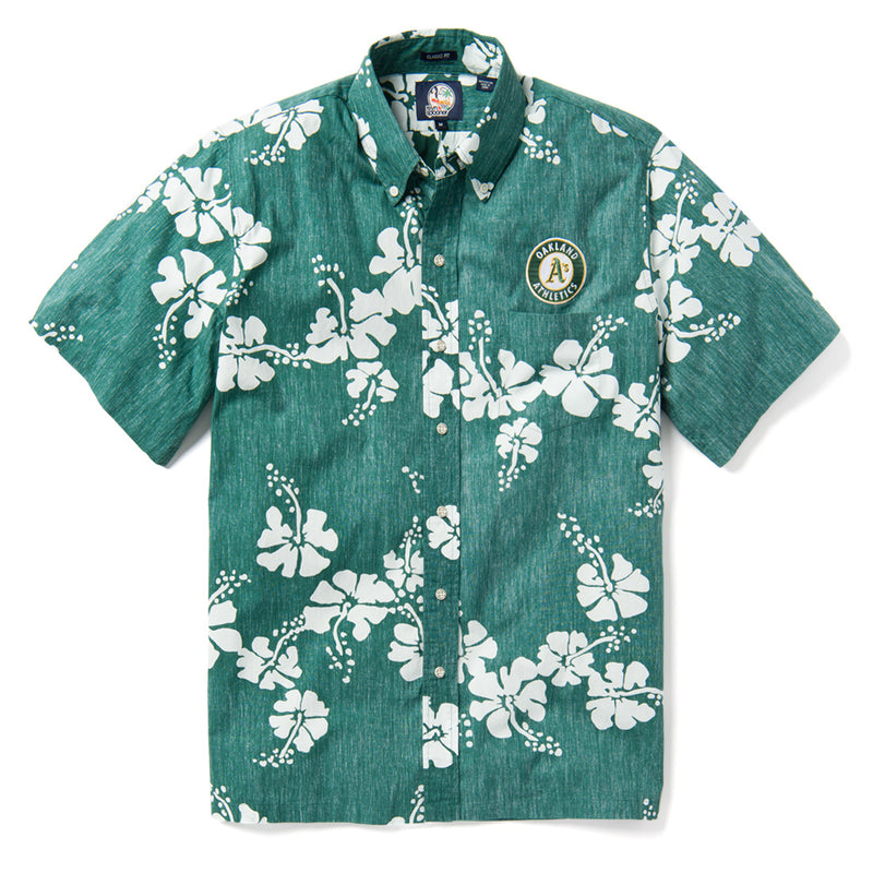 oakland a's hawaiian shirt