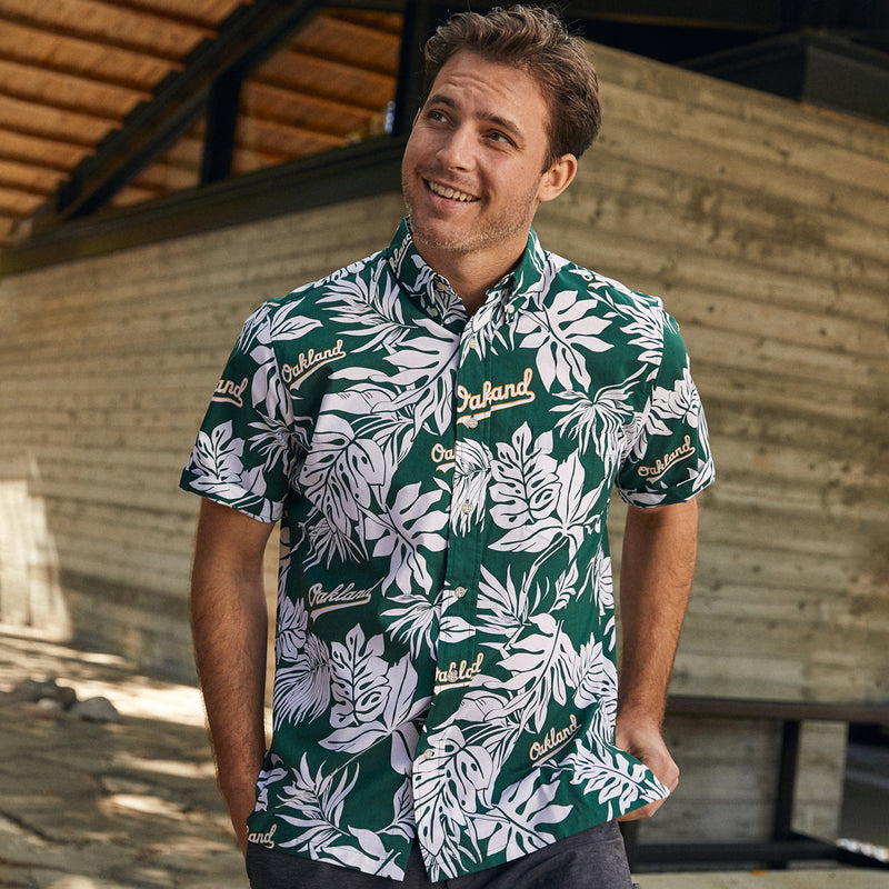 oakland athletics hawaiian shirt