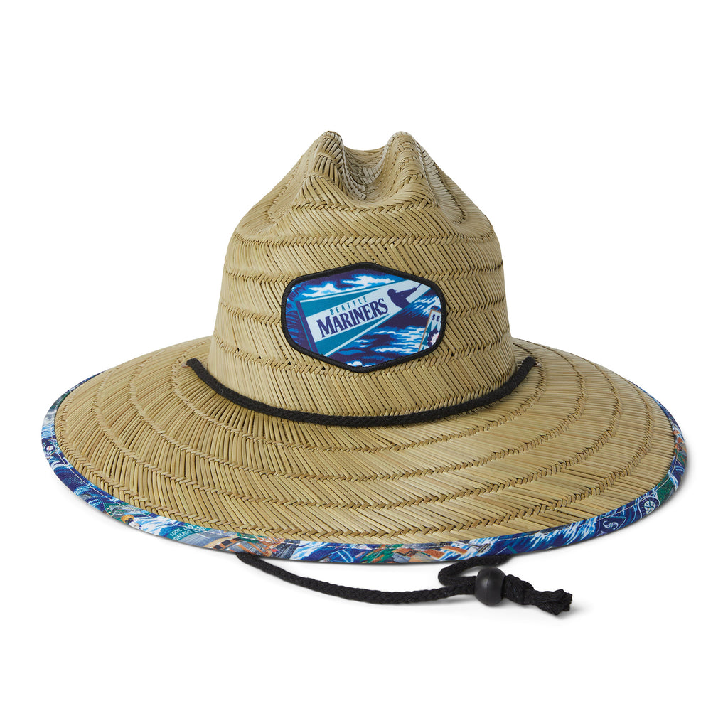 Men's Reyn Spooner New York Mets Logo Straw Hat