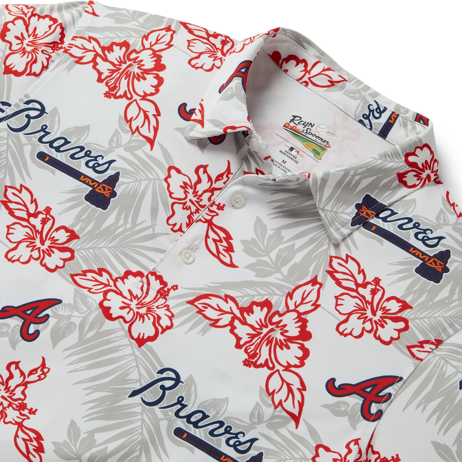 ATLANTA BRAVES PUA PERFORMANCE POLO / Performance Fabric