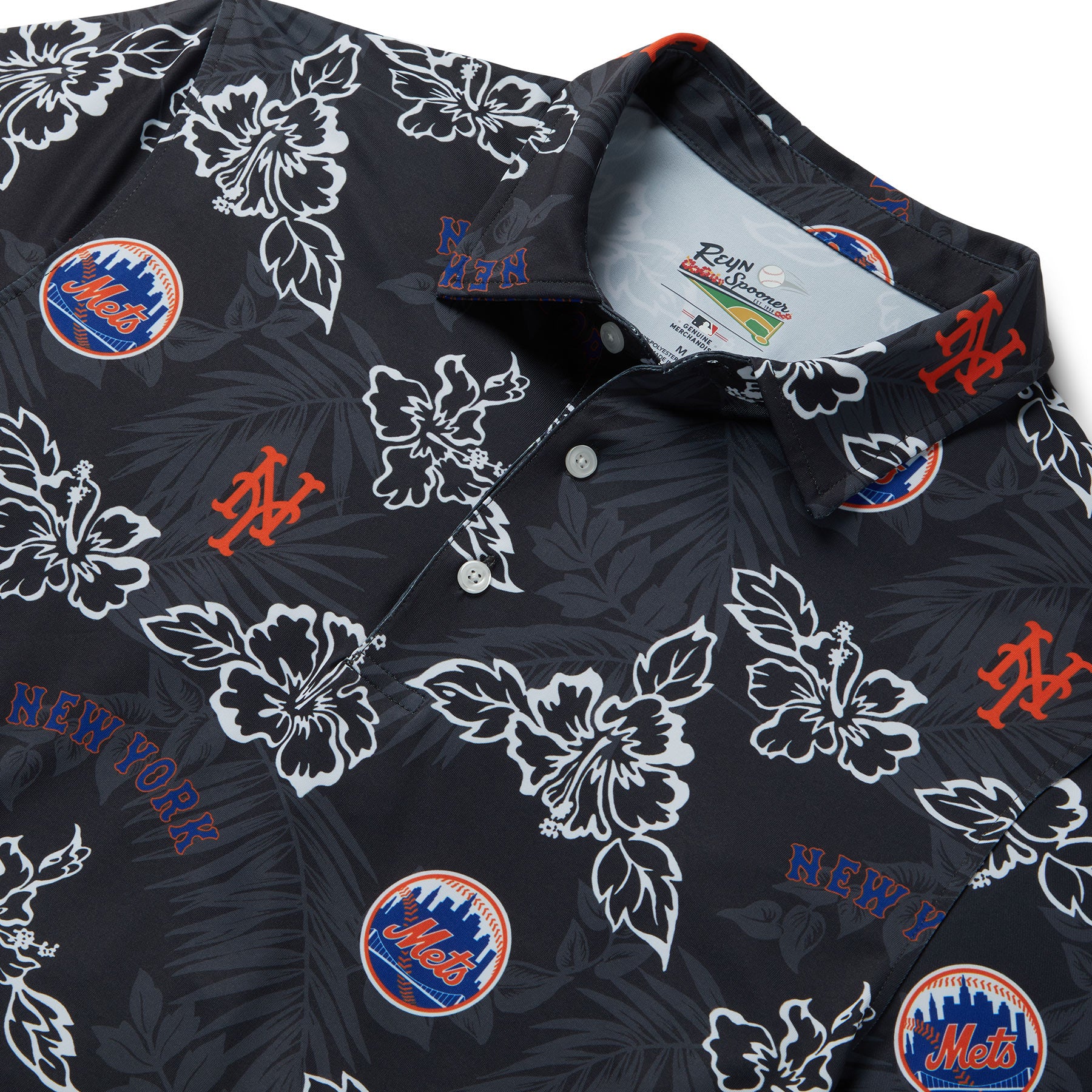 NEW YORK METS PUA PERFORMANCE POLO / Performance Fabric