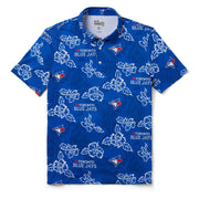 Toronto Blue Jays MLB Hawaiian Shirt Warm Breezes Aloha Shirt - Trendy Aloha