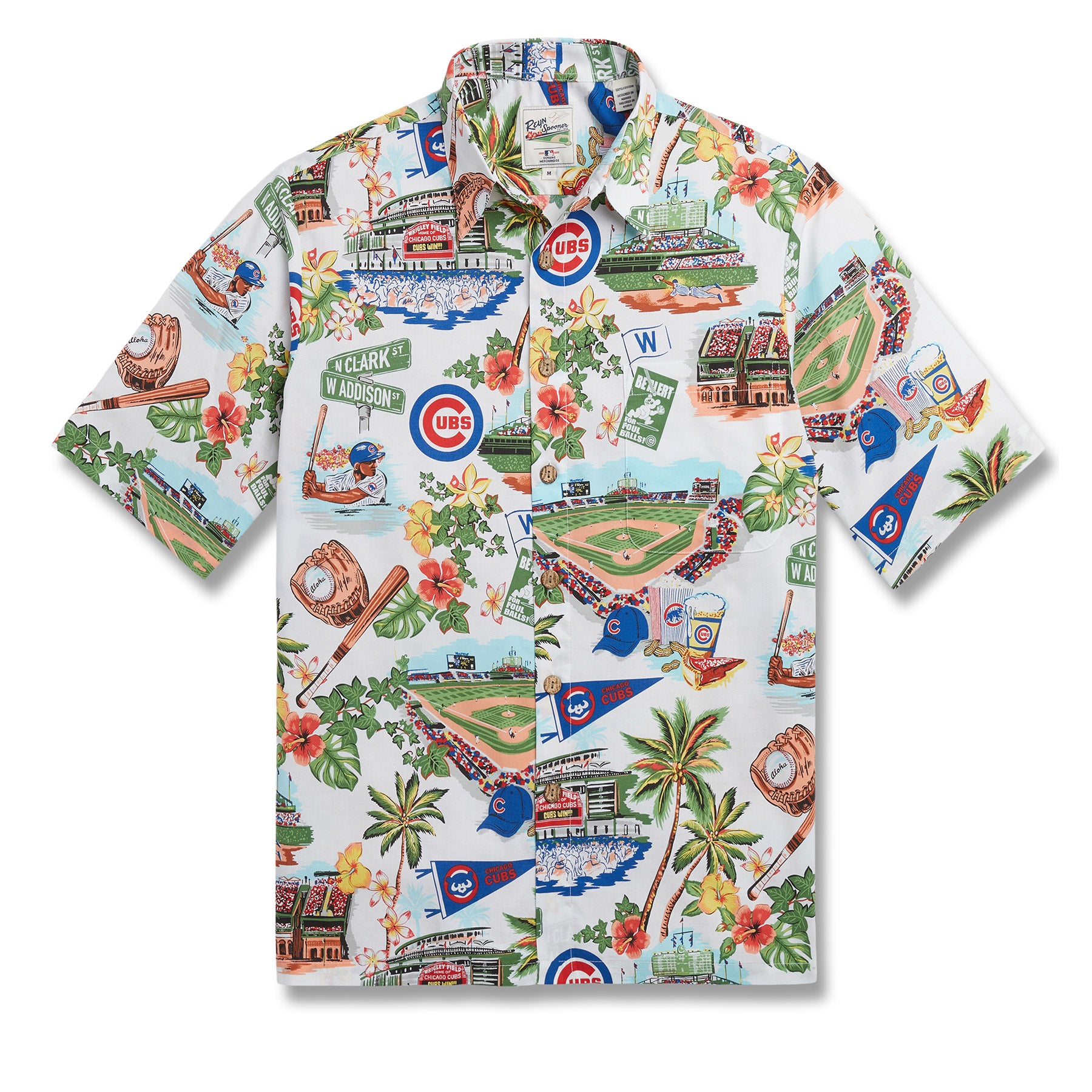 CHICAGO CUBS SCENIC / 100% Cotton