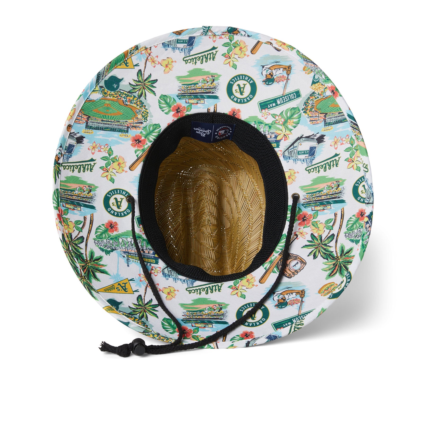 OAKLAND ATHLETICS SCENIC STRAW HAT / MLB®