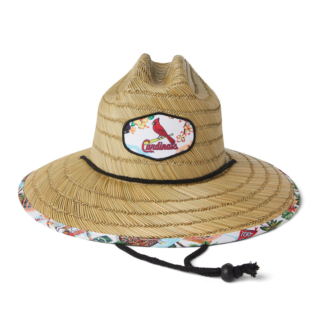 Reyn Spooner Men's One Size Atlanta Braves scenic Straw Hat - Each