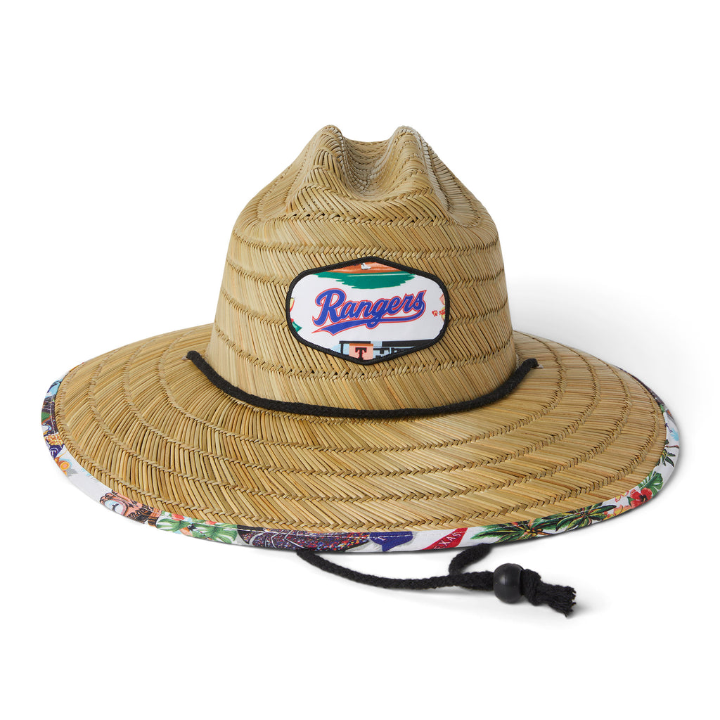 Reyn Spooner Men's One Size Atlanta Braves scenic Straw Hat - Each