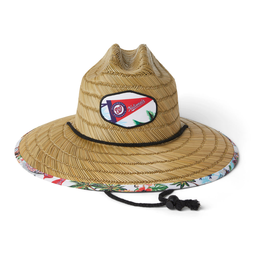 Men's Reyn Spooner Los Angeles Dodgers Logo Straw Hat