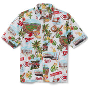 CAMISA REYN SPOONER COLORADO ROCKIES MLB HAWAIANA ALOHA TALLA PEQUEÑA NUEVA  SIN ETIQUETAS