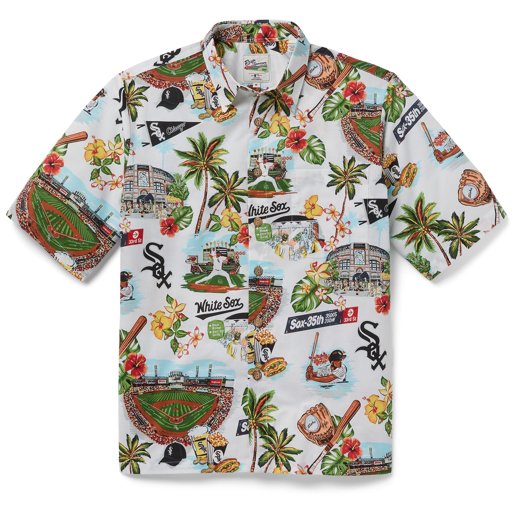 Seattle Mariners MLB American Flower Hawaiian Shirt - Growkoc