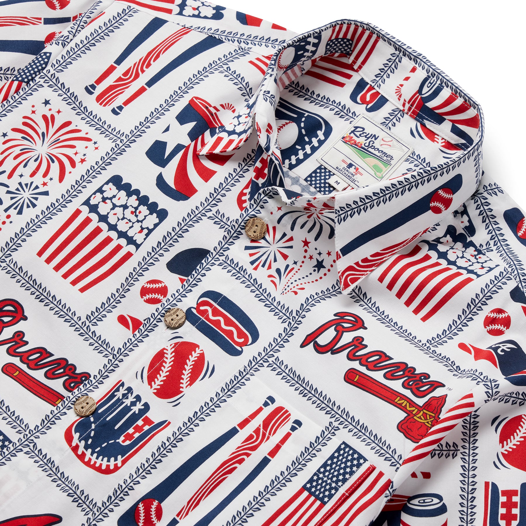 ATLANTA BRAVES AMERICANA / 100% Cotton