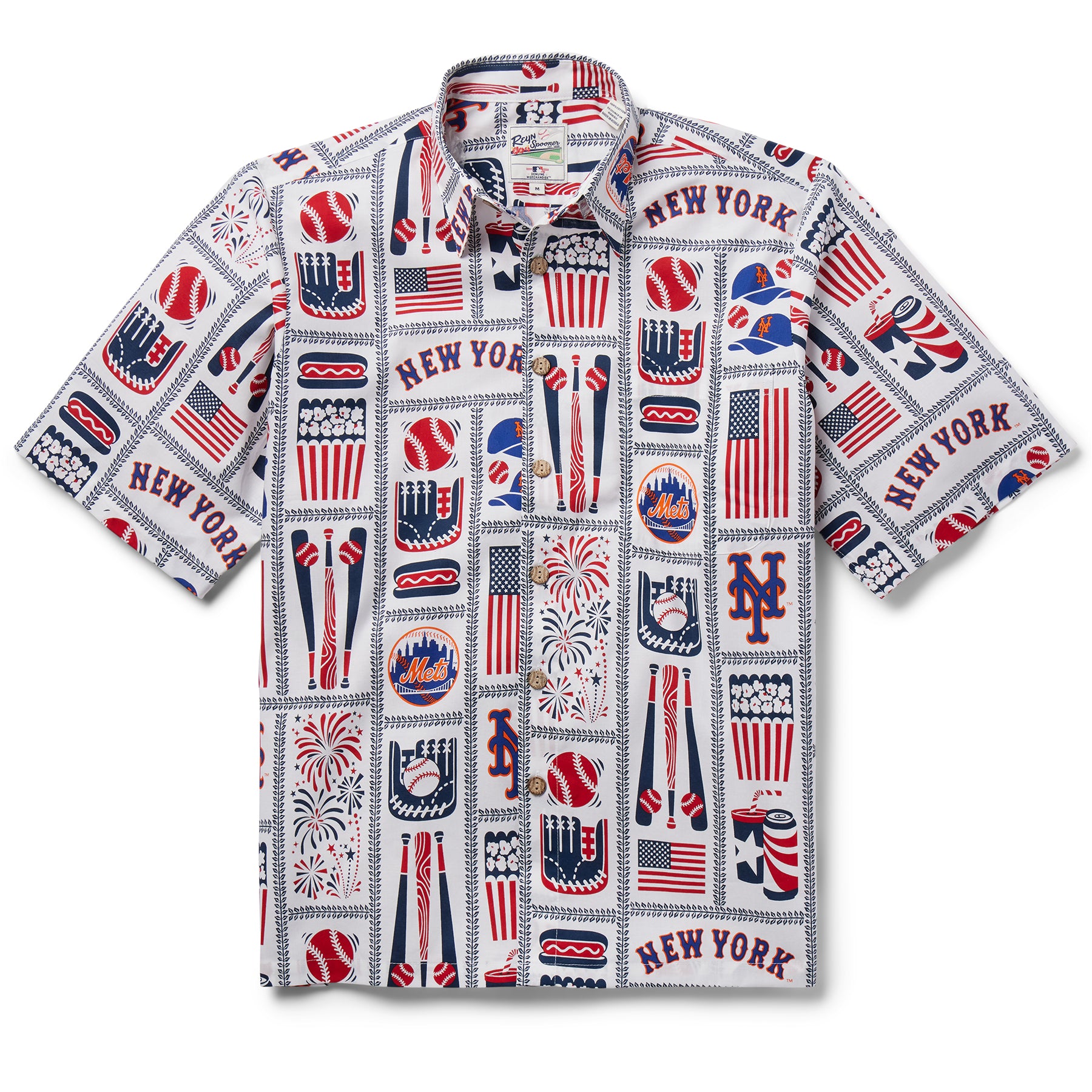 NEW YORK METS AMERICANA / 100% Cotton