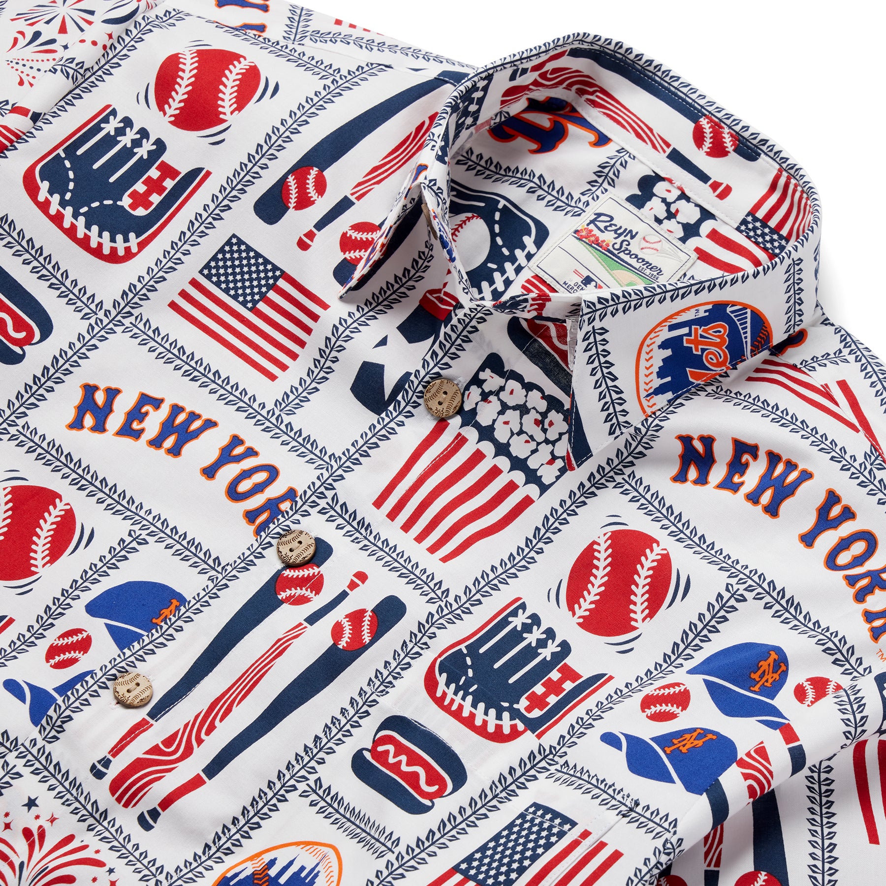 NEW YORK METS AMERICANA / 100% Cotton