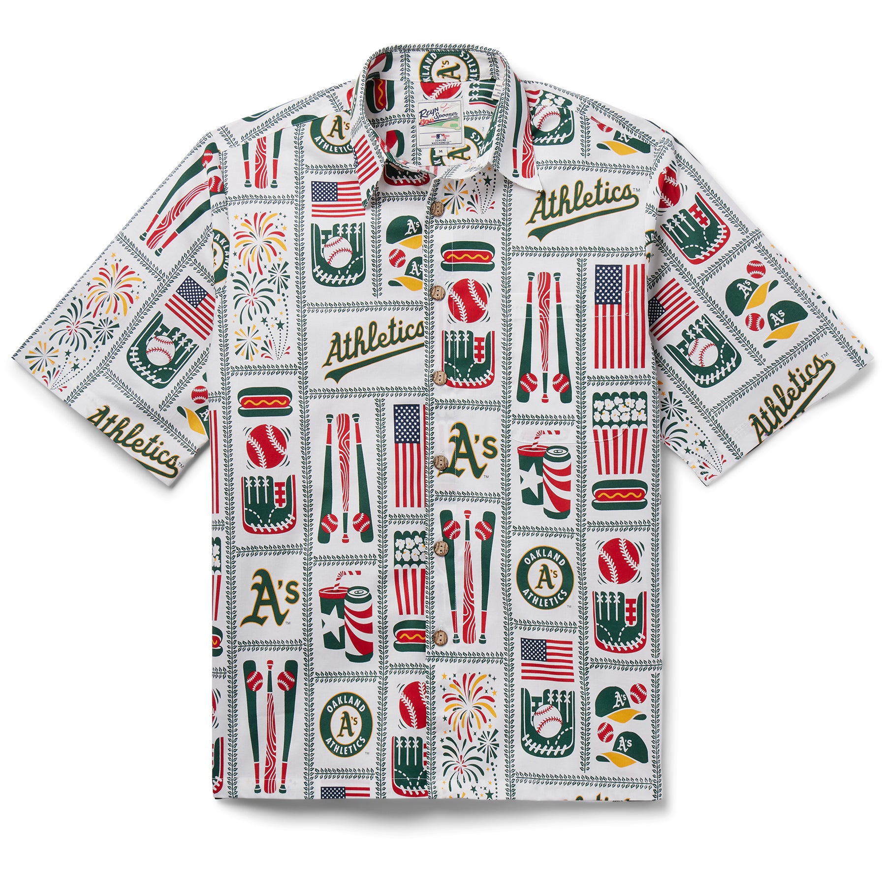 OAKLAND ATHLETICS AMERICANA / 100% Cotton