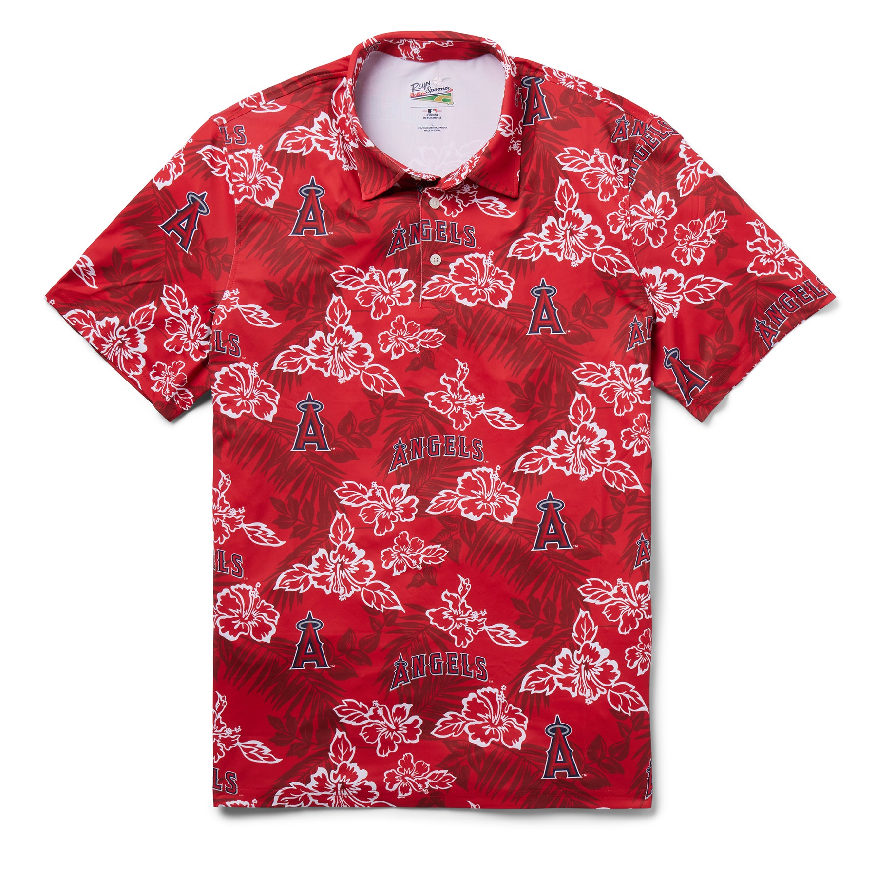 LOS ANGELES ANGELS PUA PERFORMANCE POLO / Performance Fabric