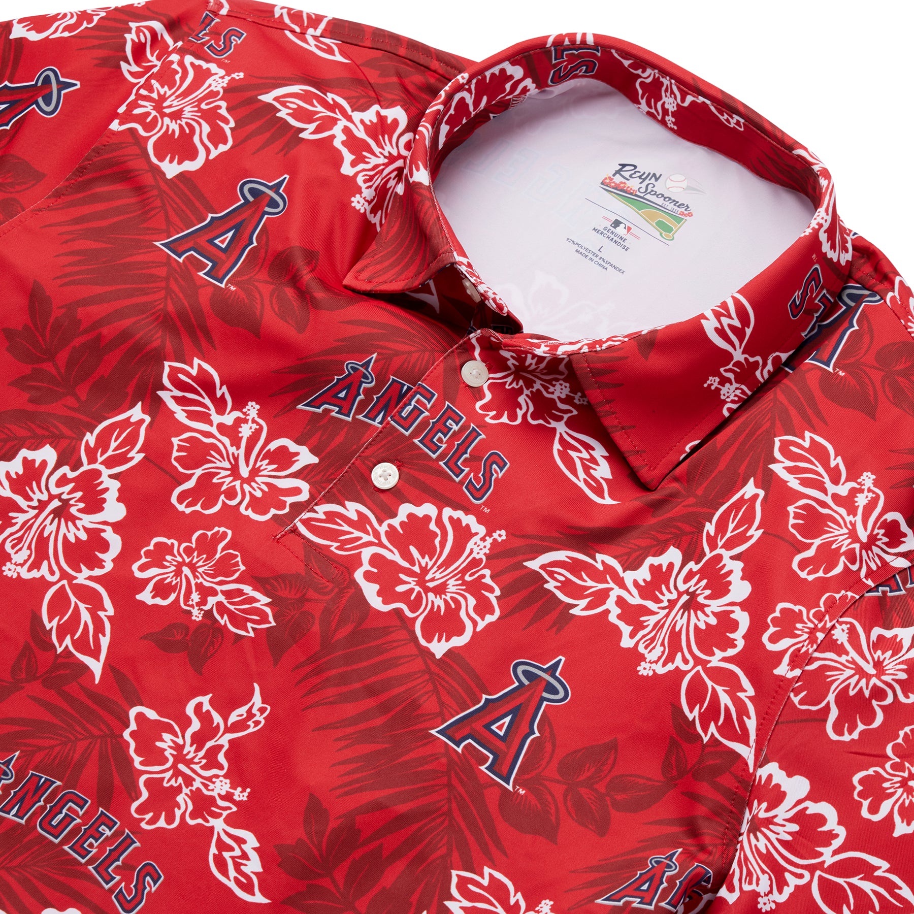 LOS ANGELES ANGELS PUA PERFORMANCE POLO / Performance Fabric