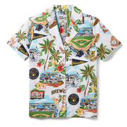 Boston Red Sox Scenic Aloha Hawaiian Shirt - Lelemoon