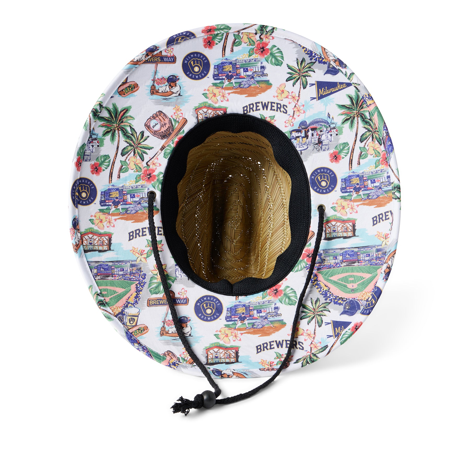 MILWAUKEE BREWERS SCENIC STRAW HAT / MLB®