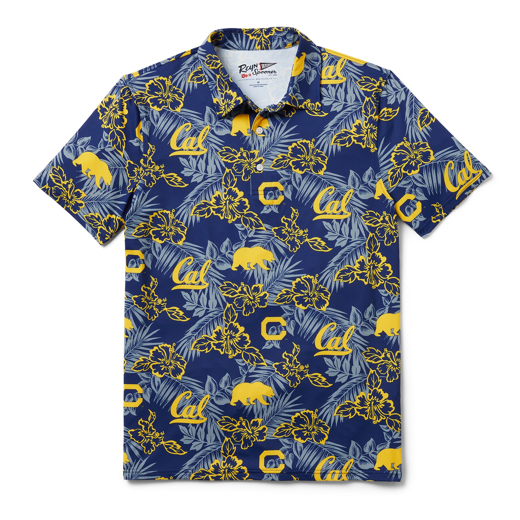 UNIVERSITY OF CALIFORNIA BERKELEY PUA PERFORMANCE POLO / Performance Fabric