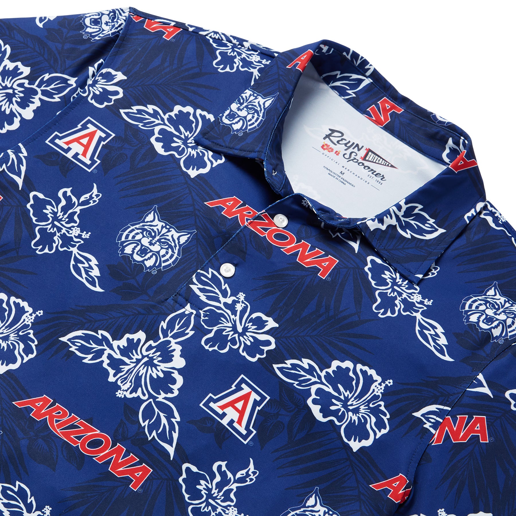 UNIVERSITY OF ARIZONA PUA PERFORMANCE POLO / Performance Fabric