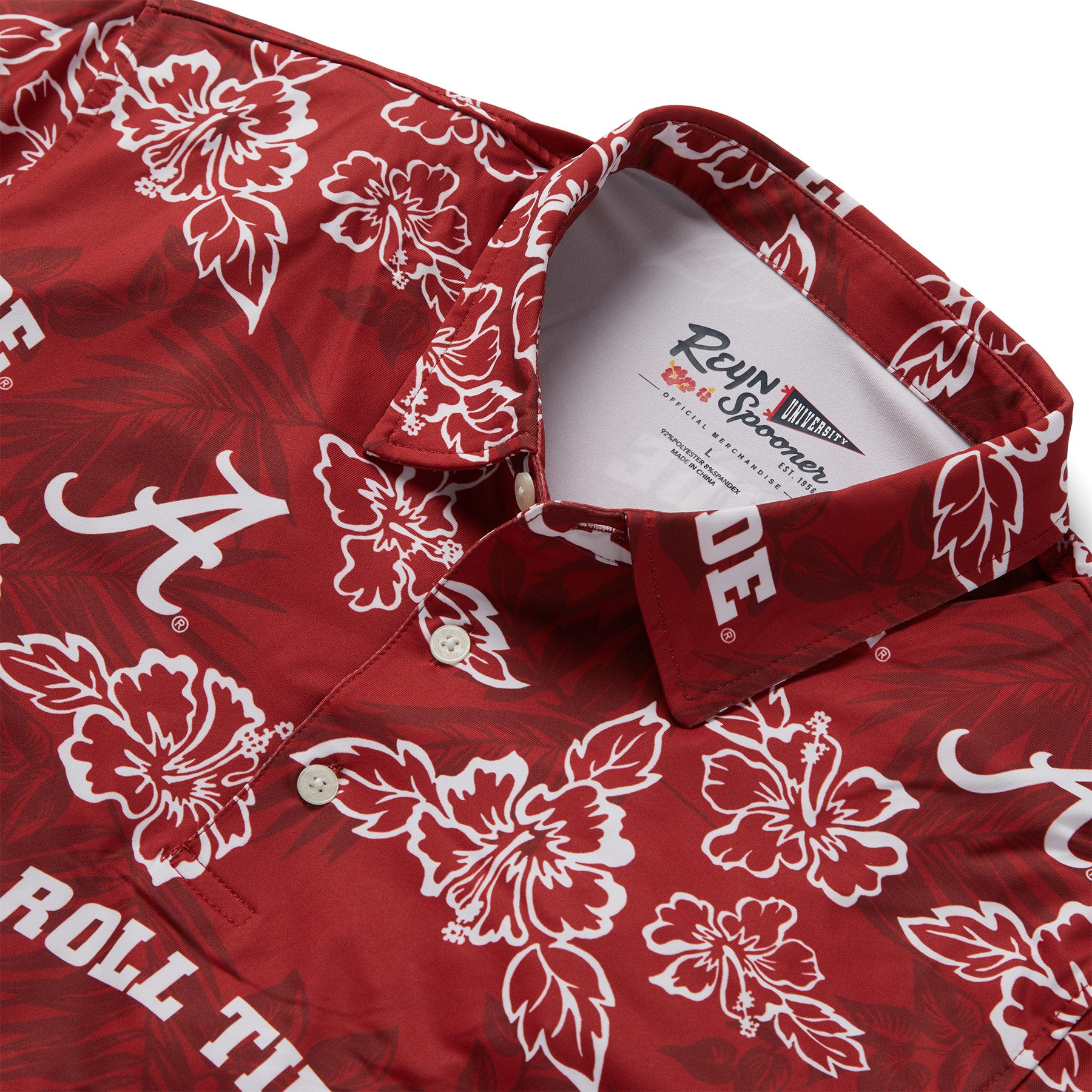 UNIVERSITY OF ALABAMA PUA PERFORMANCE POLO / Performance Fabric