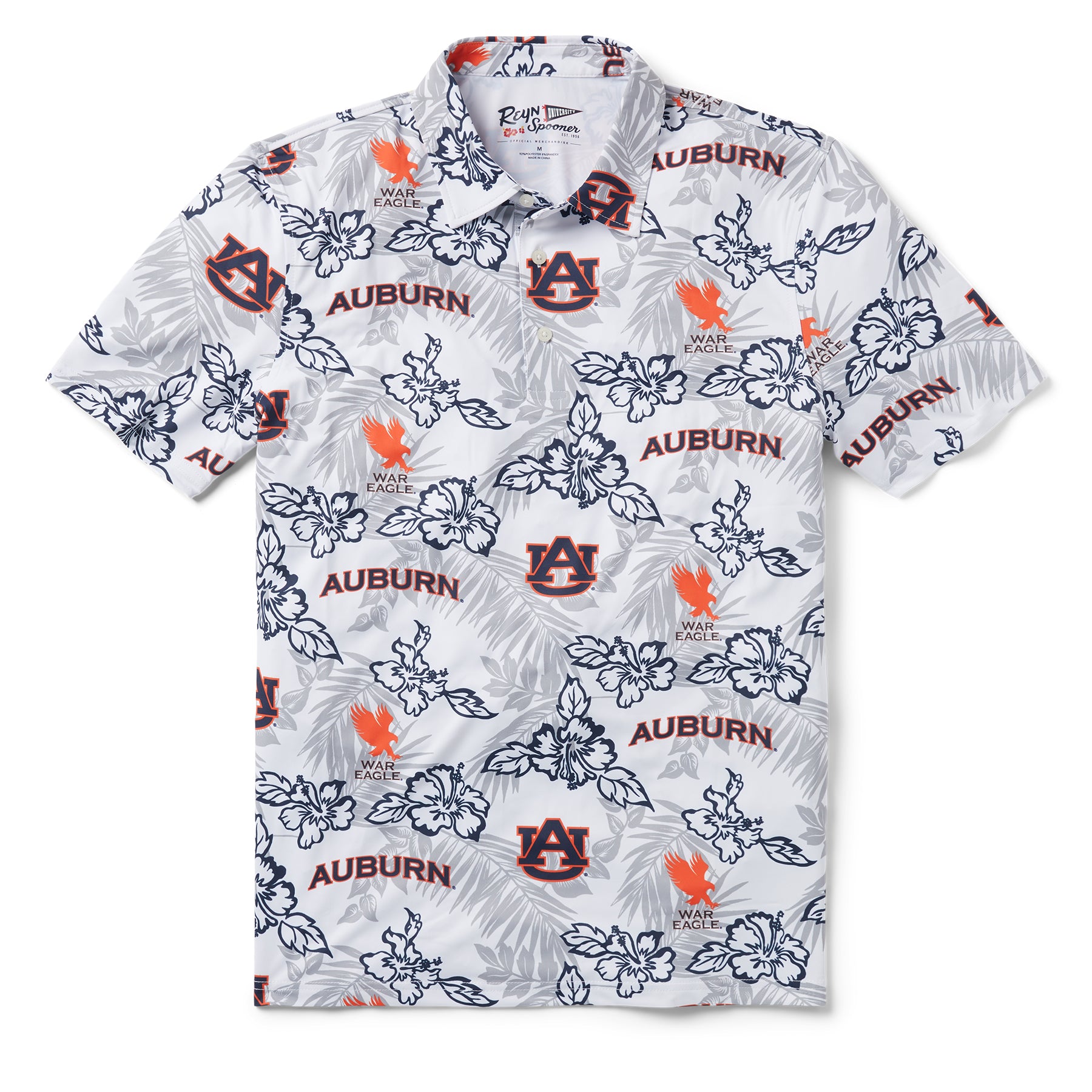 AUBURN UNIVERSITY PUA PERFORMANCE POLO / Performance Fabric