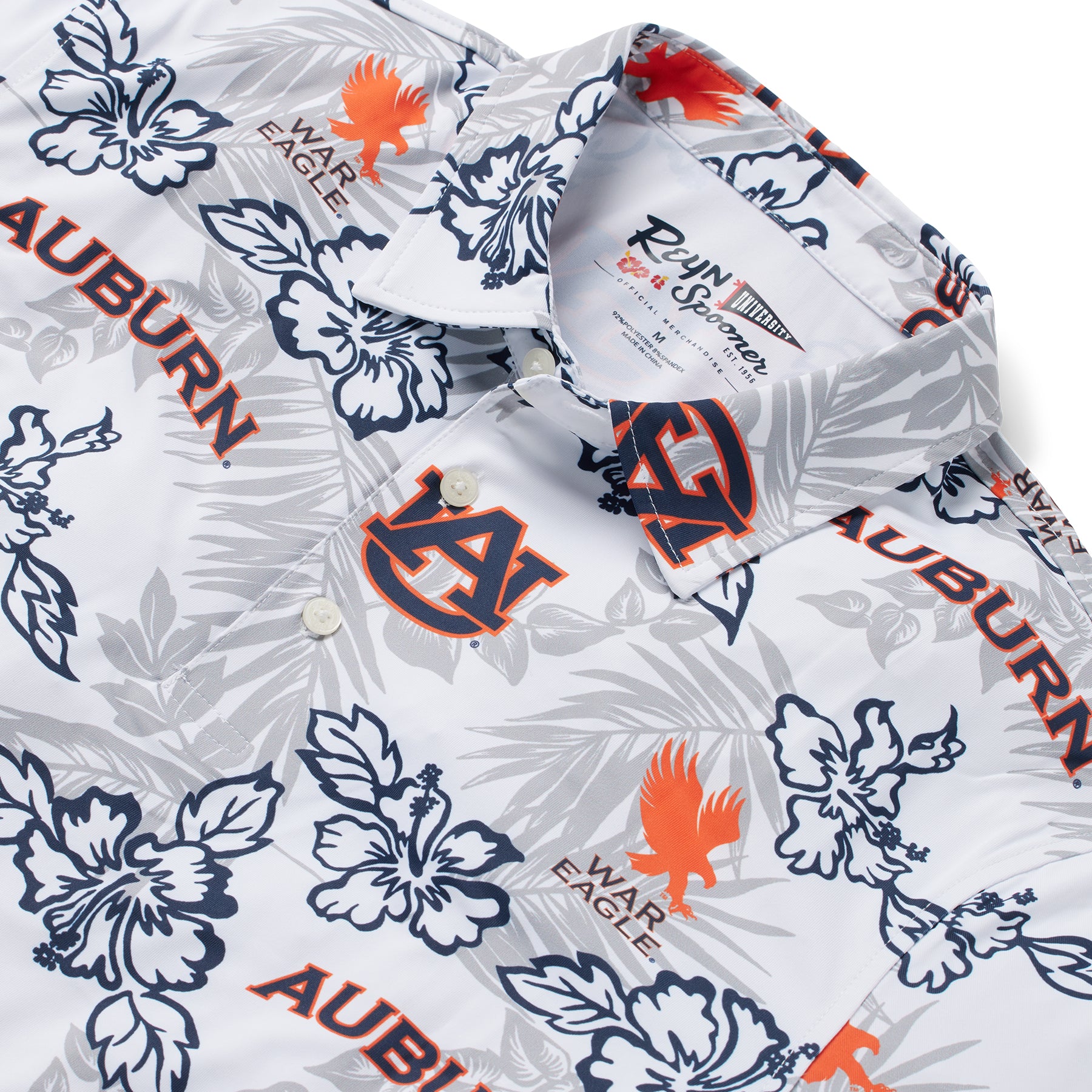 AUBURN UNIVERSITY PUA PERFORMANCE POLO / Performance Fabric