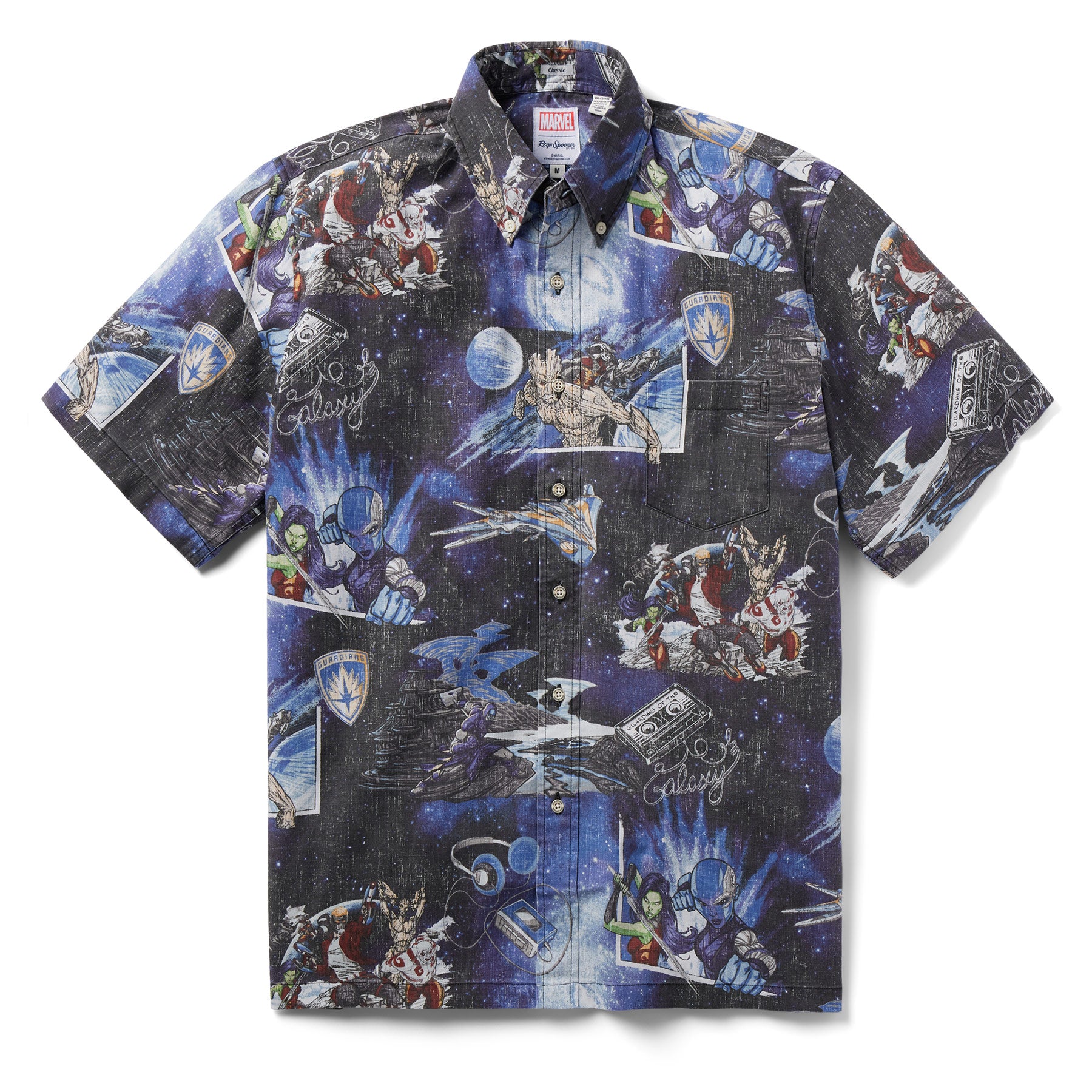 Reyn Spooner x Mister Cartoon Los Angeles Dodgers Men's Aloha