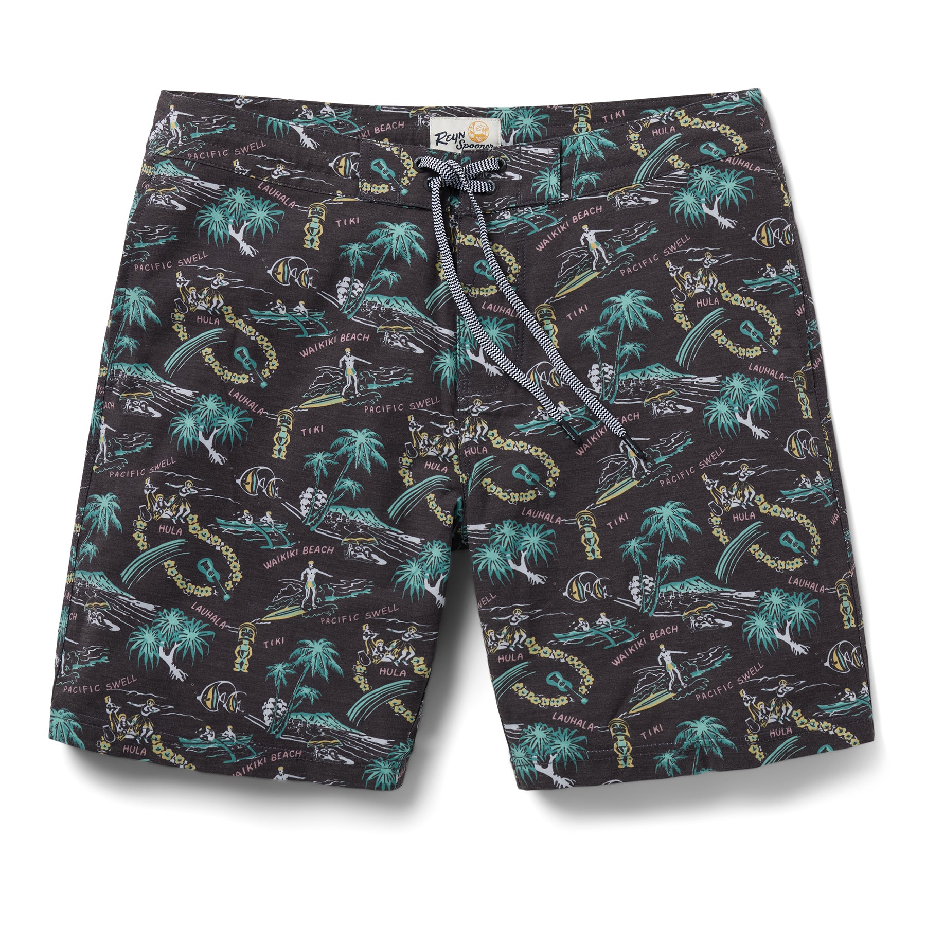 ONE FINE DAY ECO BOARD SHORTS / Stretch Polyester