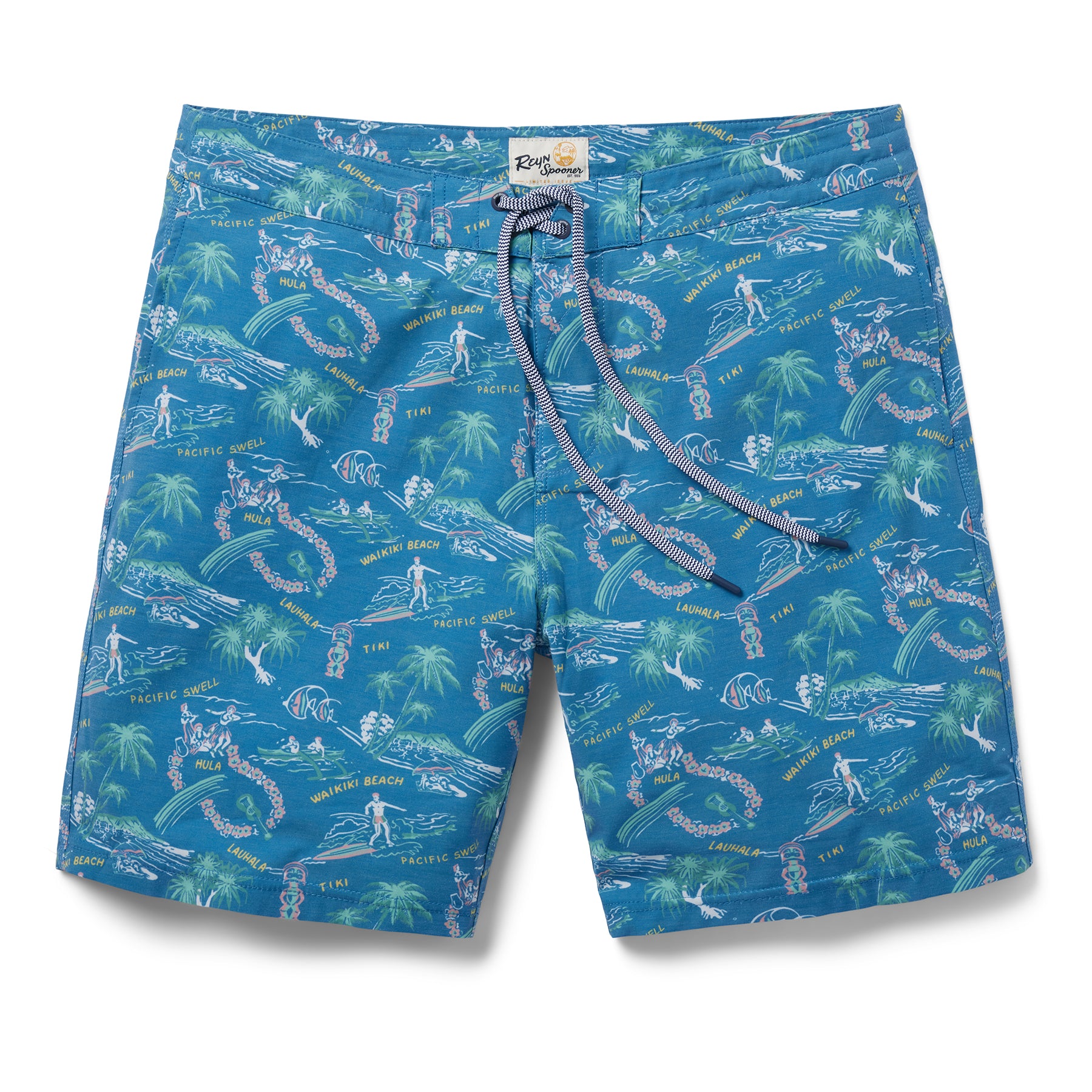 ONE FINE DAY ECO BOARD SHORTS / Stretch Polyester