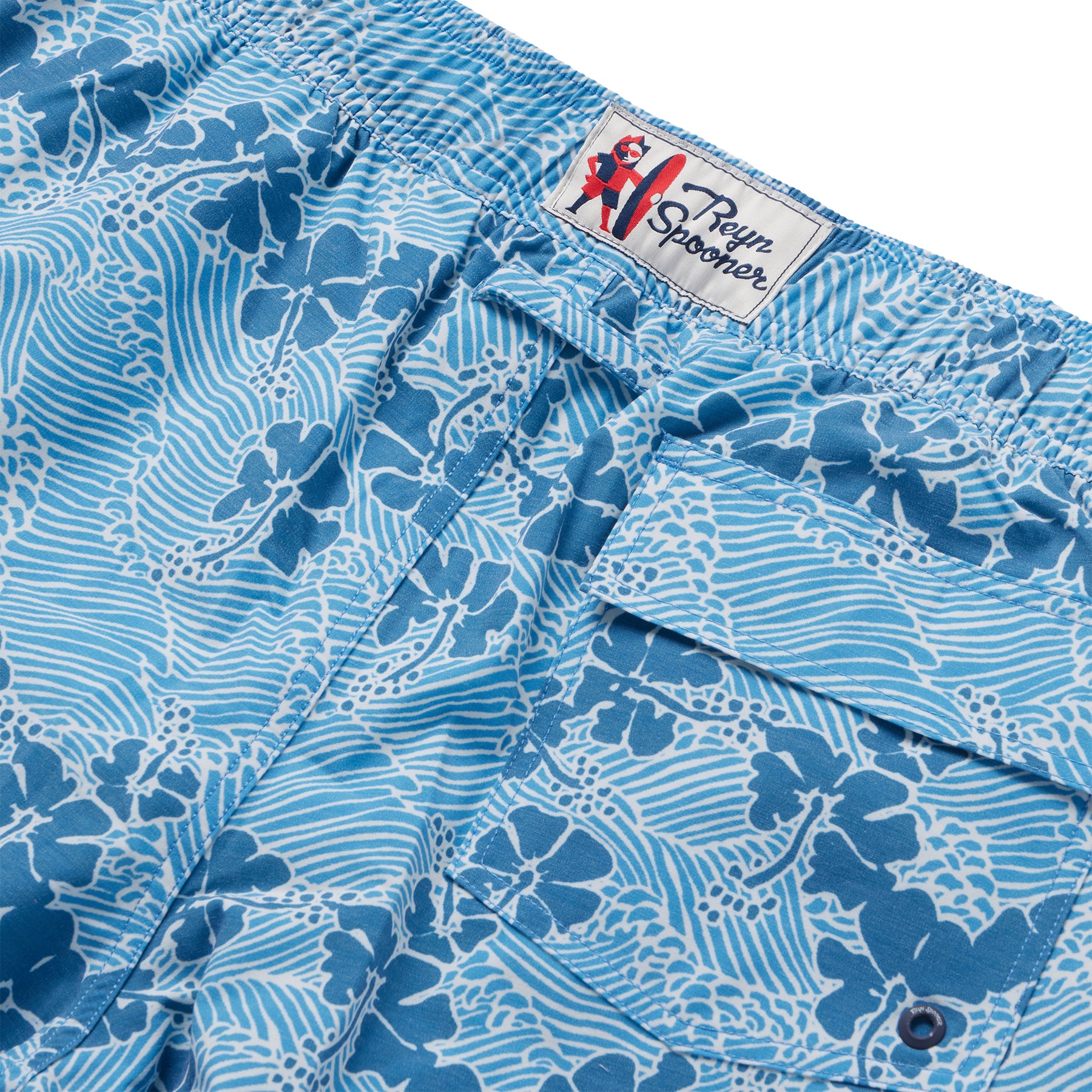 50TH STATE WAVES ECO SWIM SHORTS / Stretch Polyester