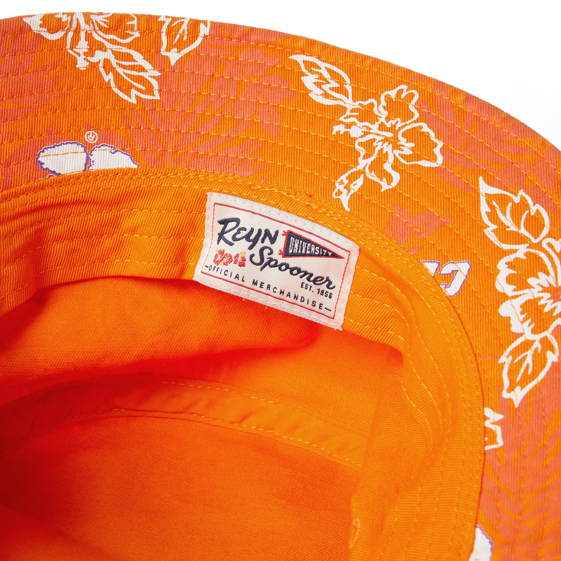 CLEMSON UNIVERSITY BUCKET HAT / 100% Cotton