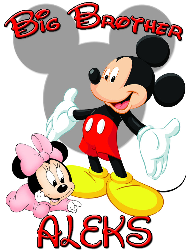 personalized mickey mouse shirts
