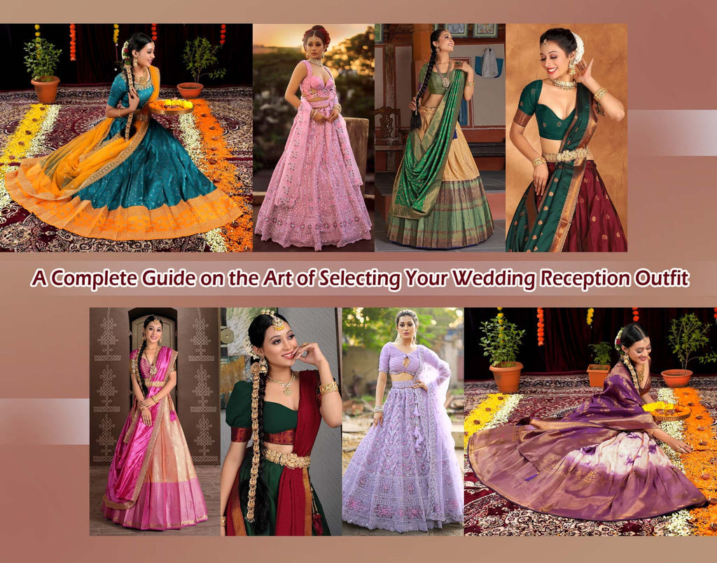Mastering the Art: Choosing Wedding Reception Outfit – Gajiwala