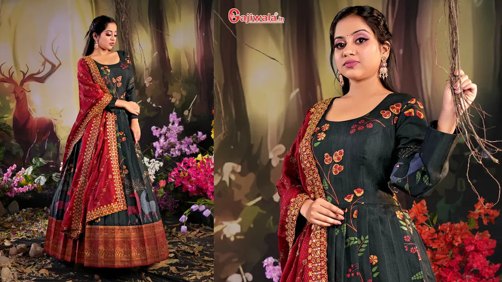 Kalamkari Frocks for Ladies