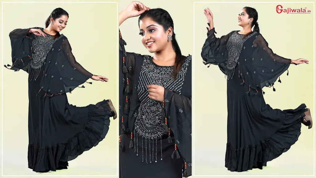 Latest Cape Gown Designs