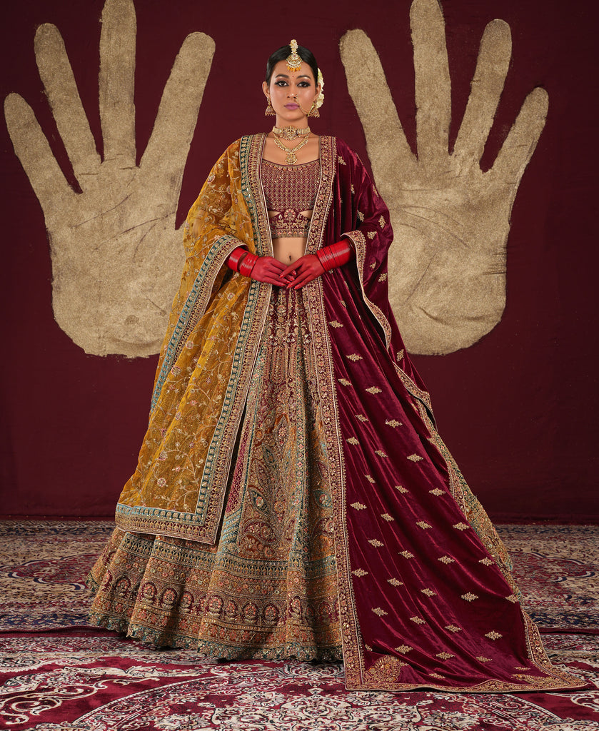 best bridal lehenga shops in surat